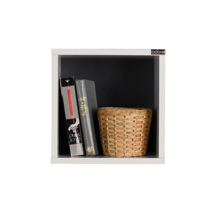 Hanah Home Estantería de Pared Diamante y Blanco